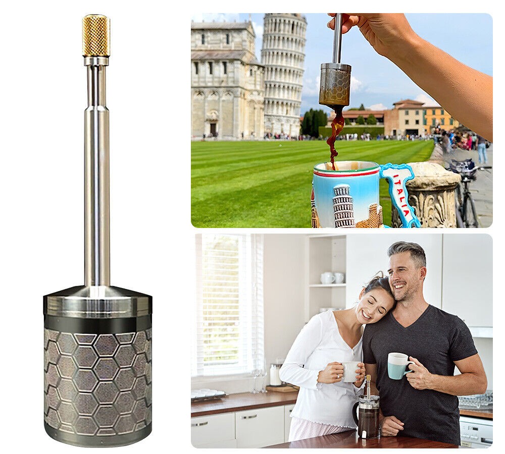 Treamy™ Portable Travel Coffee Brewer!