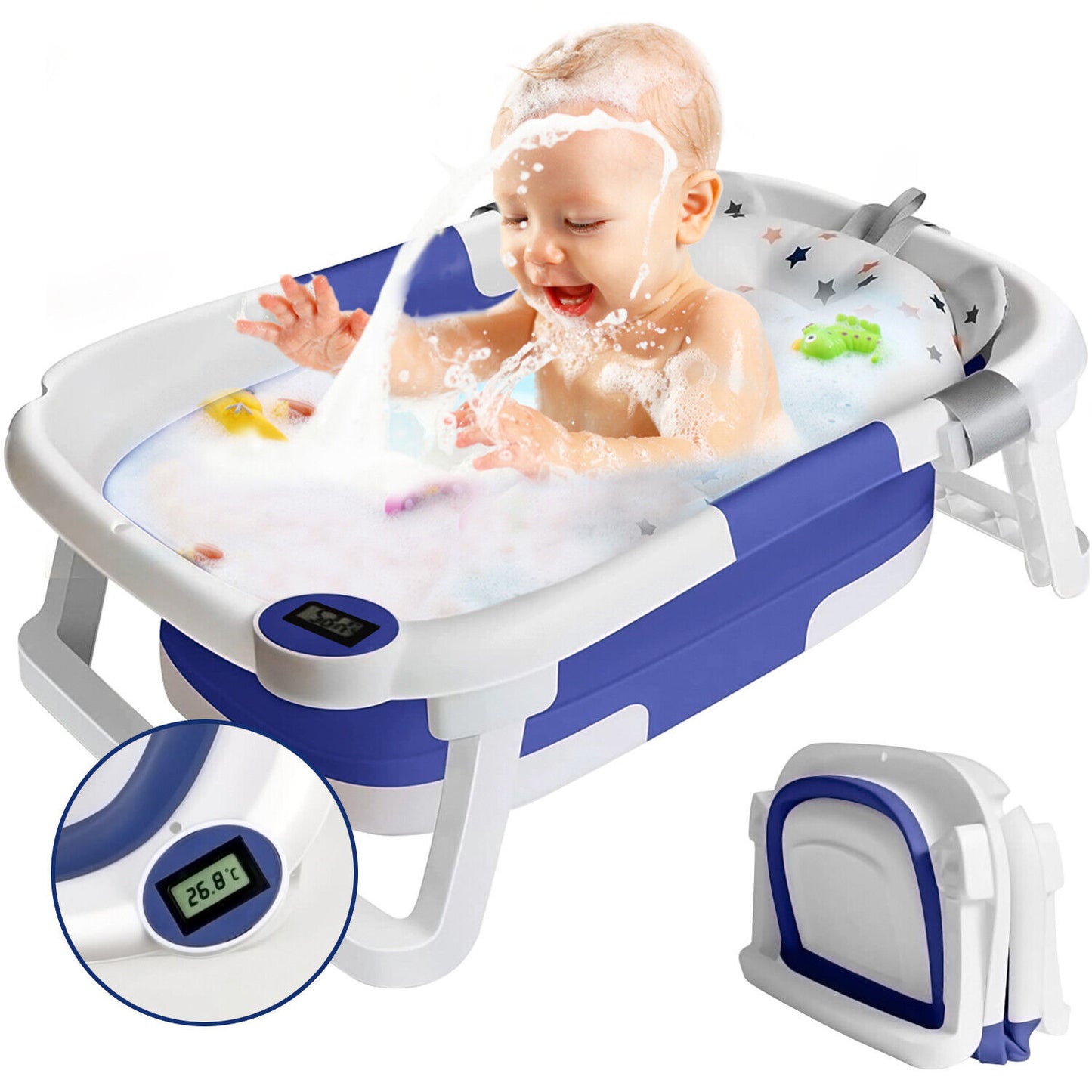 Treamy™ Baby Bath Tub: Safe & Comfortable Bathing