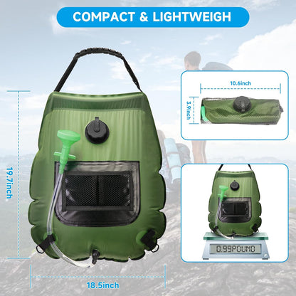 Treamy™ Solar Portable Shower Bag