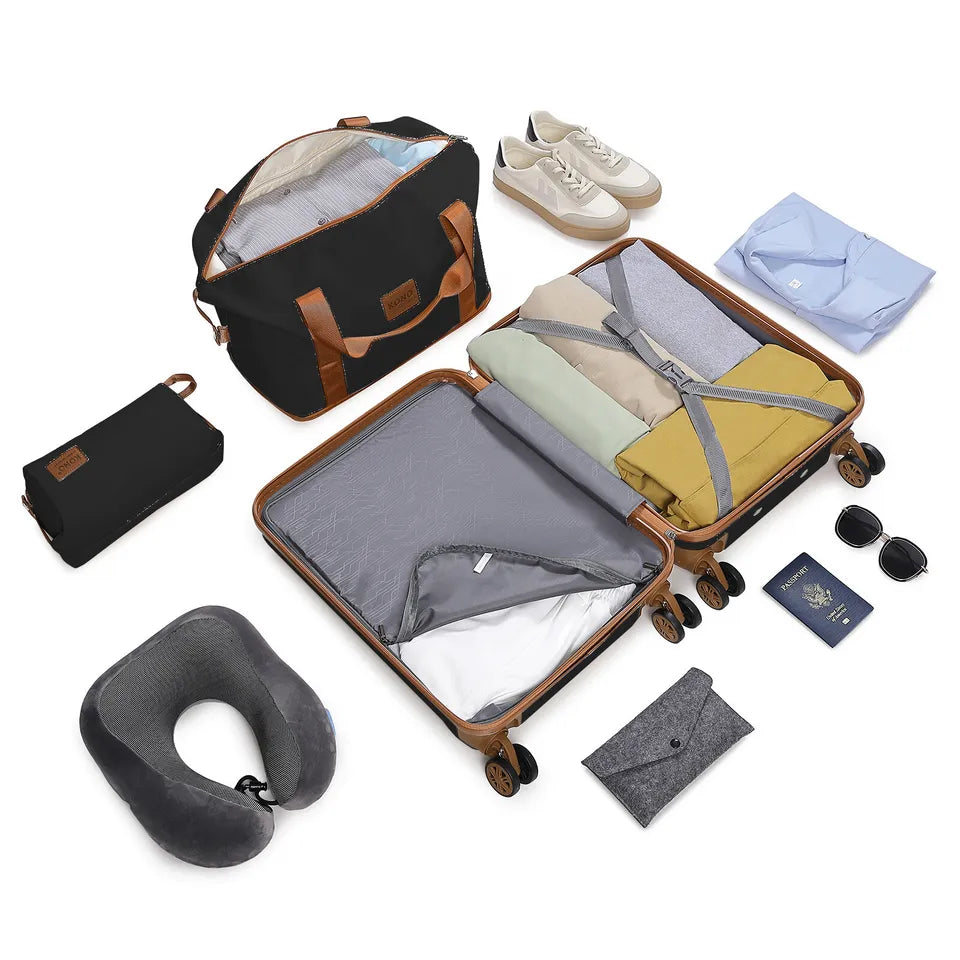 Treamy™ 4-Piece Hard Shell Suitcase Set