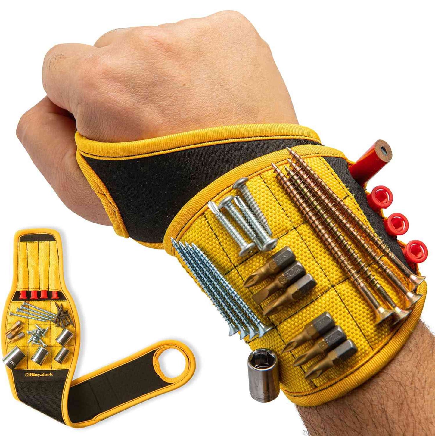 Treamy™ Magnetic Wristband Tool Holder