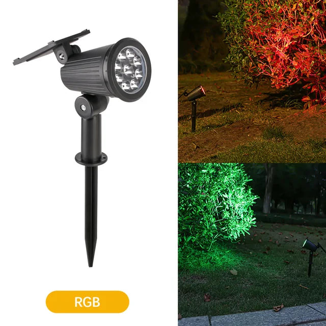 Treamy™ Solar Spotlights: Outdoor Lighting Solution