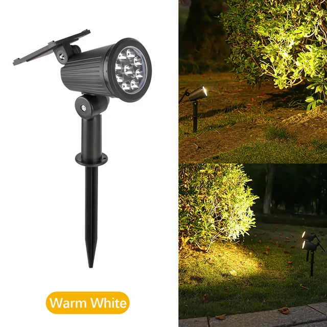 Treamy™ Solar Spotlights: Outdoor Lighting Solution