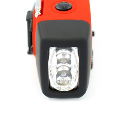 Treamy™ Solar Hand Crank Camping Light with Radio