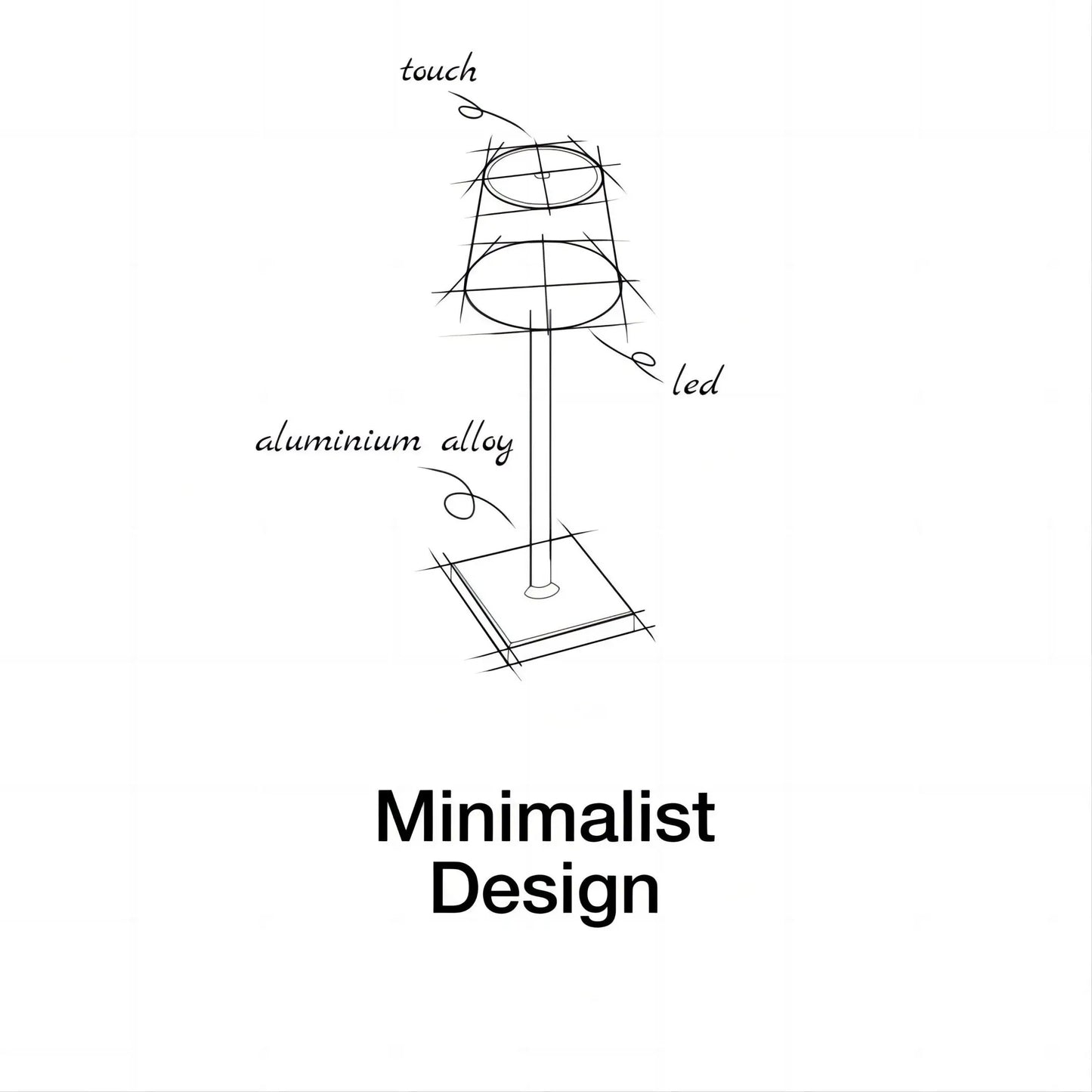 Treamy™ Rechargeable Cordless LED Lamp