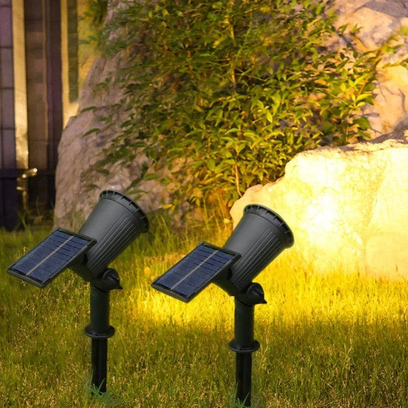 Treamy™ Solar Spotlights: Outdoor Lighting Solution