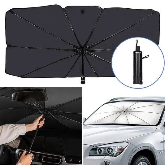 Treamy™ Car Sunshade Umbrella - Easy Install, UV Protection