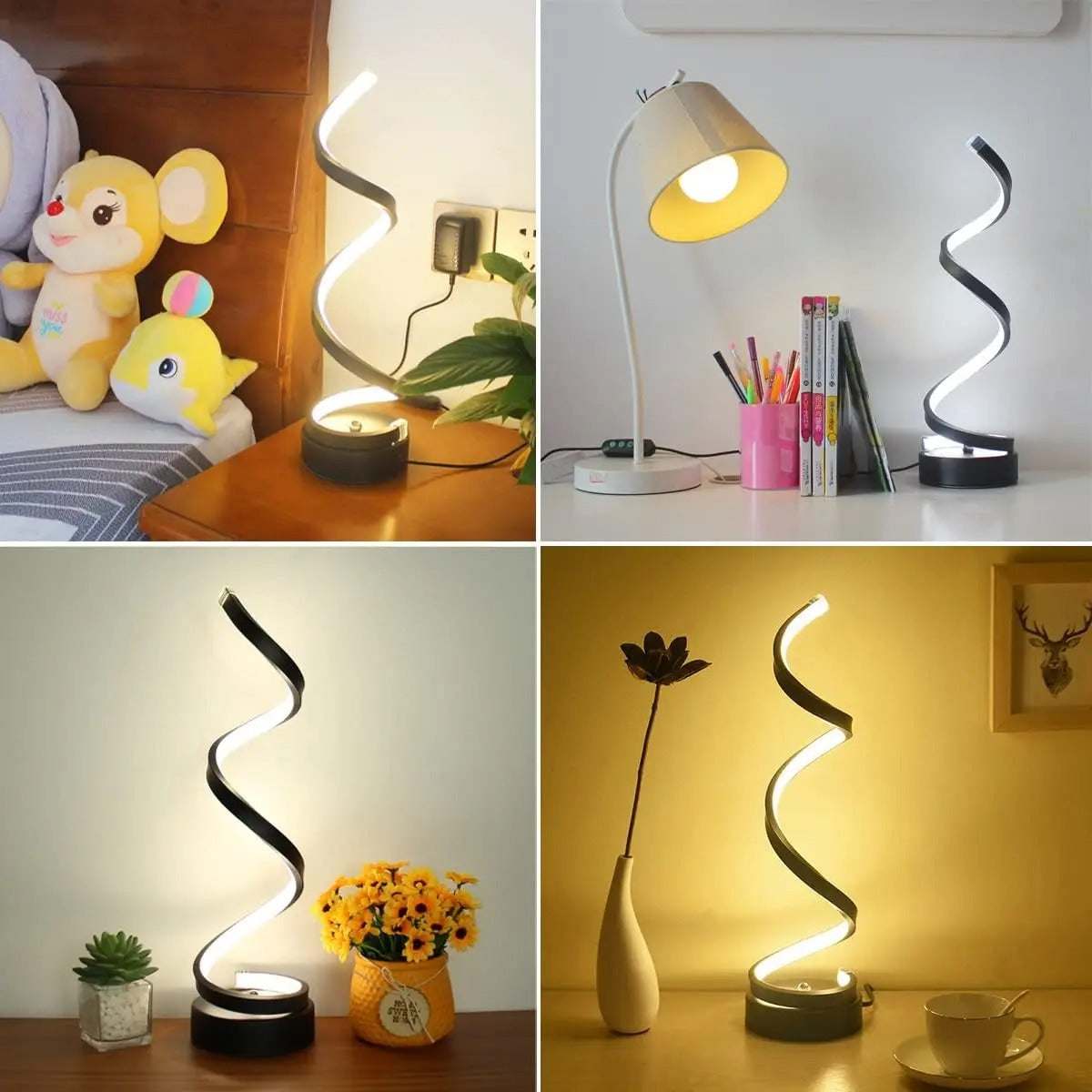 Treamy™ Modern Spiral Table Lamp