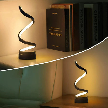 Treamy™ Modern Spiral Table Lamp