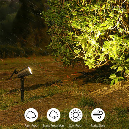 Treamy™ Solar Spotlights: Outdoor Lighting Solution