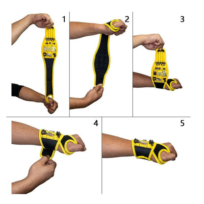 Treamy™ Magnetic Wristband Tool Holder